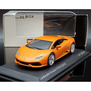 【M.A.S.H】[現貨瘋狂價] Whitebox 1/43 Lamborghini Huracan LP610-4 橘