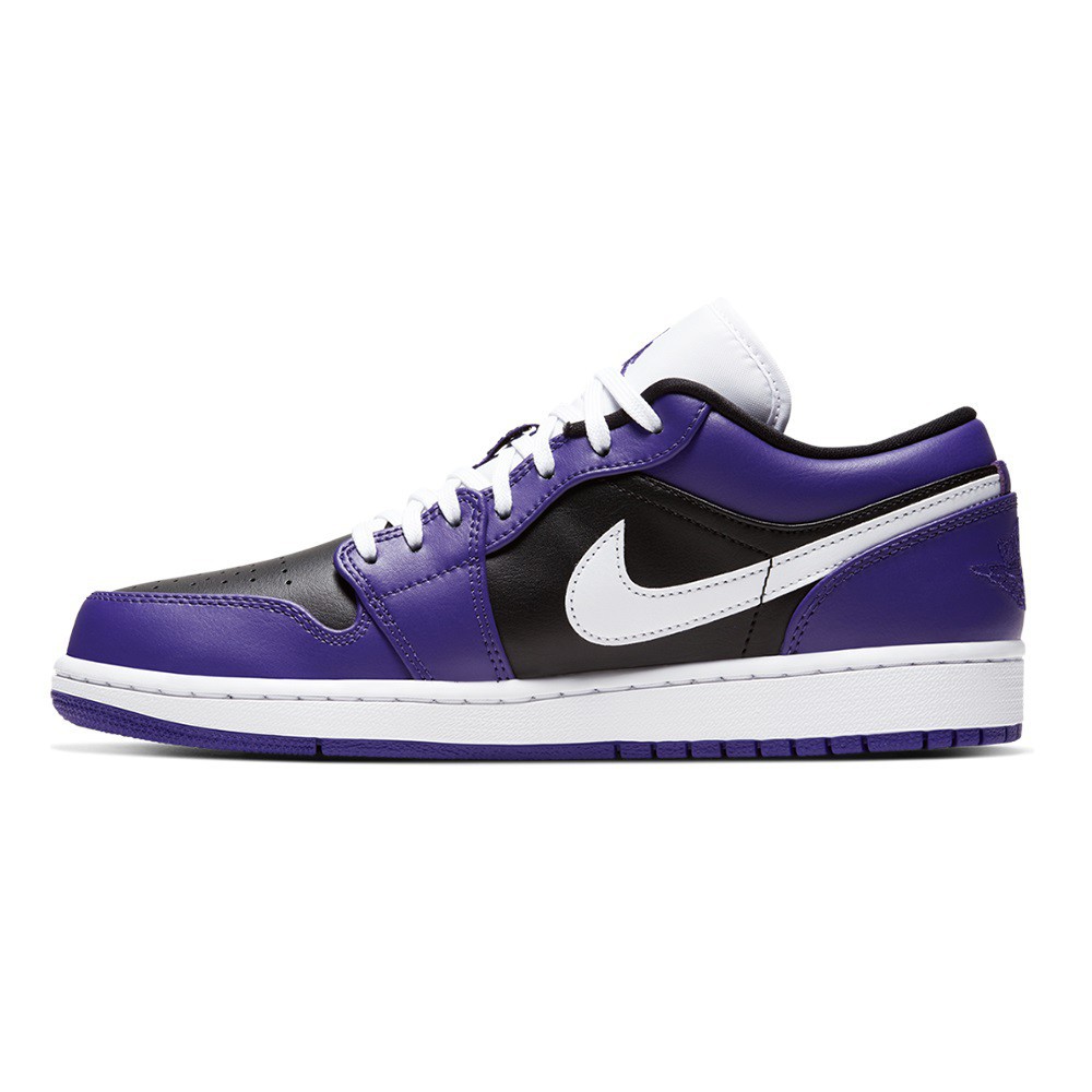 jordan 1 black white purple