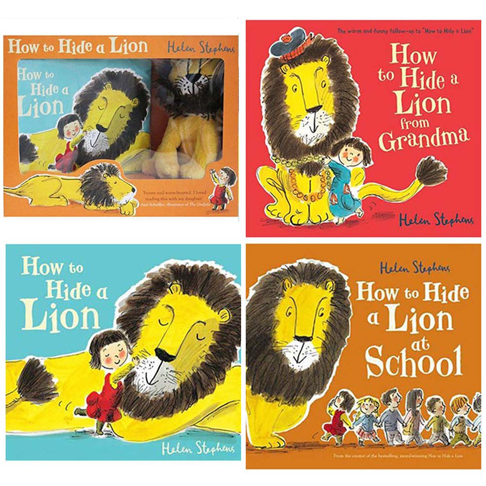 How To Hide A Lion Gift Set 獅子藏身大作戰禮物書