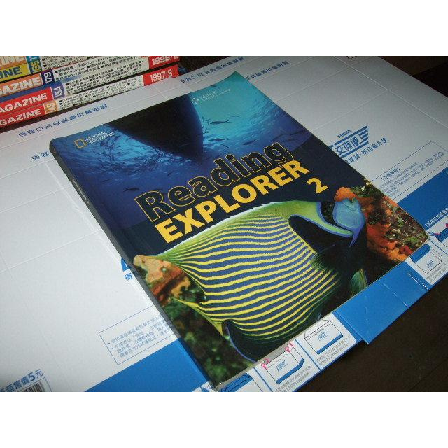 老殘二手書 Reading EXPLORER 2 有CD 1424029376