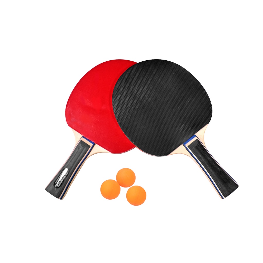 【Healgenart】桌球拍組 乒乓球拍組 刀板拍 橫板拍 兩支一組+3顆乒乓球(桌球) 休閒運動