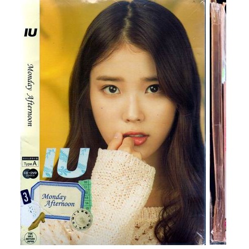 *【破殼廉售】IU / Monday Afternoon ~ CD+DVD、初回生產限定A盤 ~ 環球唱片、2013年發