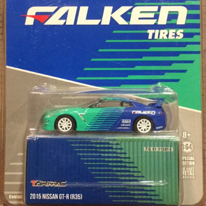 現貨 GREENLIGHT 綠光  x TARMAC FALKEN TIRES GT-R R35 GTR nissan