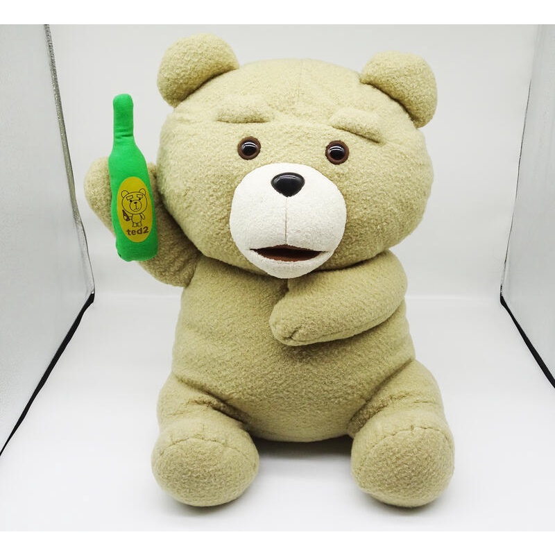 【現貨】日版 熊麻吉 酒瓶 絨毛娃娃 玩偶 高約40cm