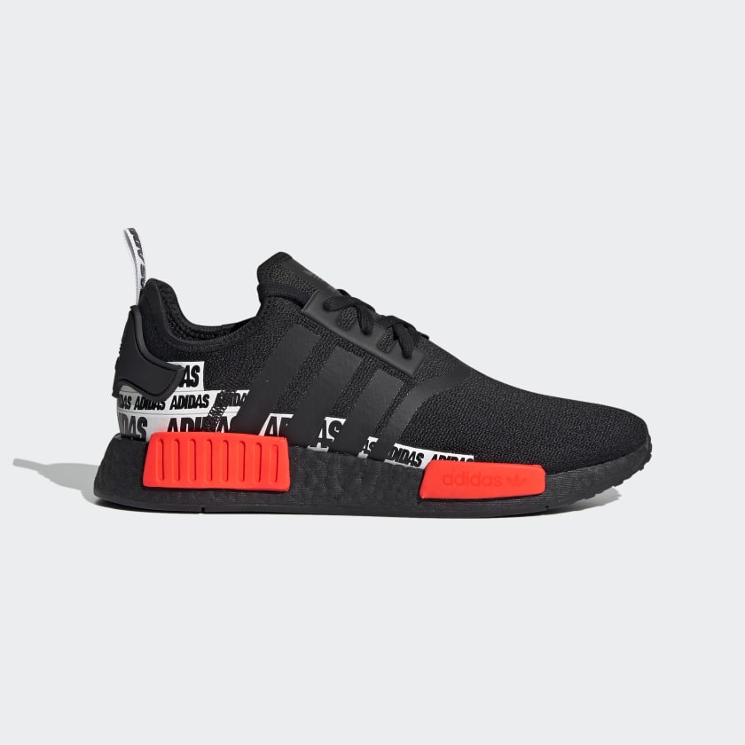 【小八】Adidas NMD R1 Black Solar Red 黑紅 彈幕 FX6794