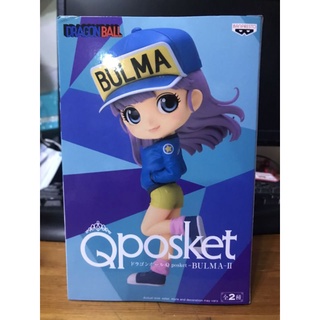 景品 代理版 代理 正版 Qposket 七龍珠 布馬 布瑪 B款 公仔 全新 現貨 戴帽子 帽子 BULMA