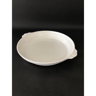 有發票/東昇瓷器餐具=大同瓷器10吋雙耳烤盤 P94B04