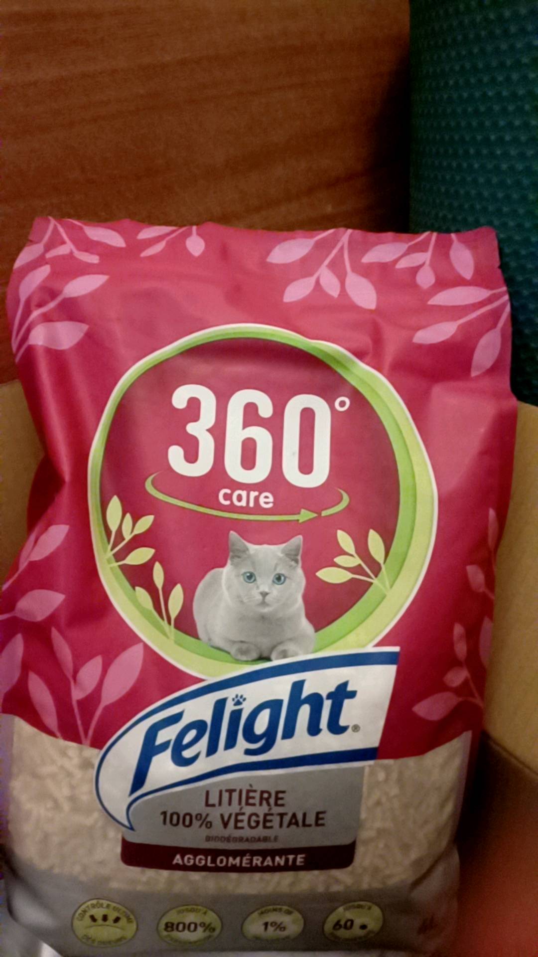 Felight 360 Care 貓砂4lb 兩公斤豆腐砂豆腐貓砂可沖馬桶| 蝦皮購物