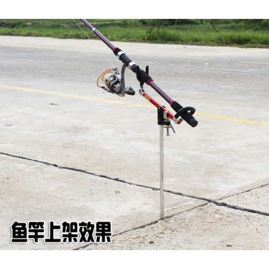 大頭釣具 輕量架竿器石鯛竿架石鯛也有超特價受三郎沉底活餌石斑插地支架 蝦皮購物