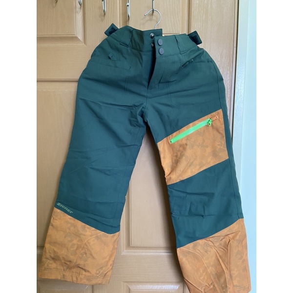 Ziener雪褲、保暖且防風防潑水童裝雪褲（140cm)，《賞雪必備》