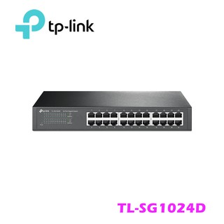 限量 TP-LINK TL-SG1024D 24埠 Gigabit 桌上型/機架裝載型交換器