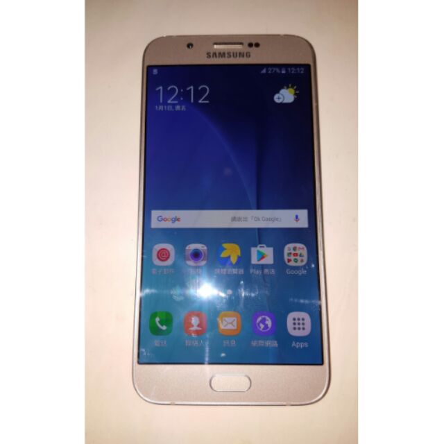 中壢 二手 福利機 SAMSUNG 三星 Galaxy A8 雙卡機 手機 空機 32G容量 4G LTE 指紋辨識