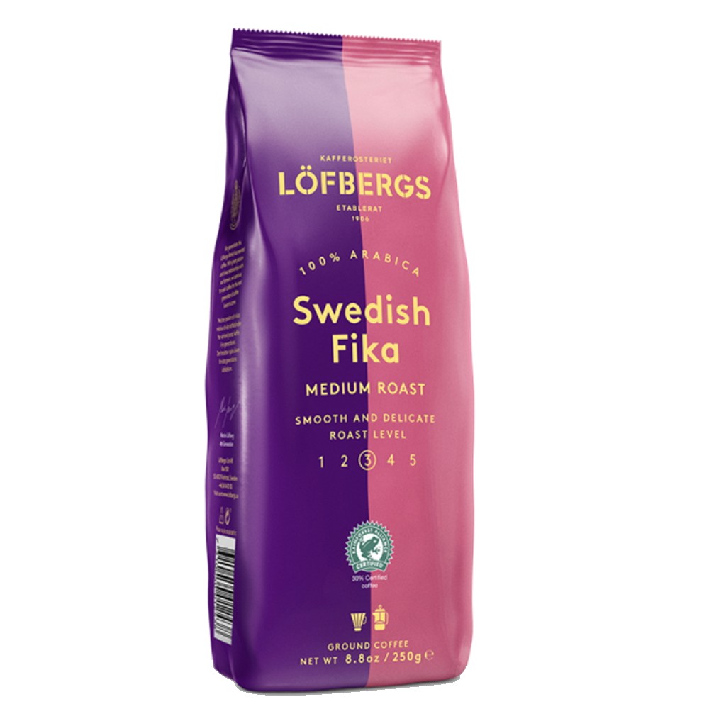 即期品 瑞典Lofbergs經典Fika咖啡粉(中烘焙)(雨林聯盟) 250g 有效日期 2021/03/04