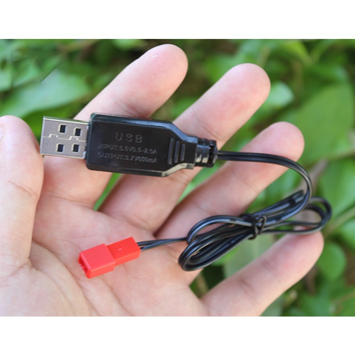 Lipo 3.7V 電池充電線通過 USB 端口,XH2.54 PH2.0 JST PH1.25 SM-2P 插孔電池連