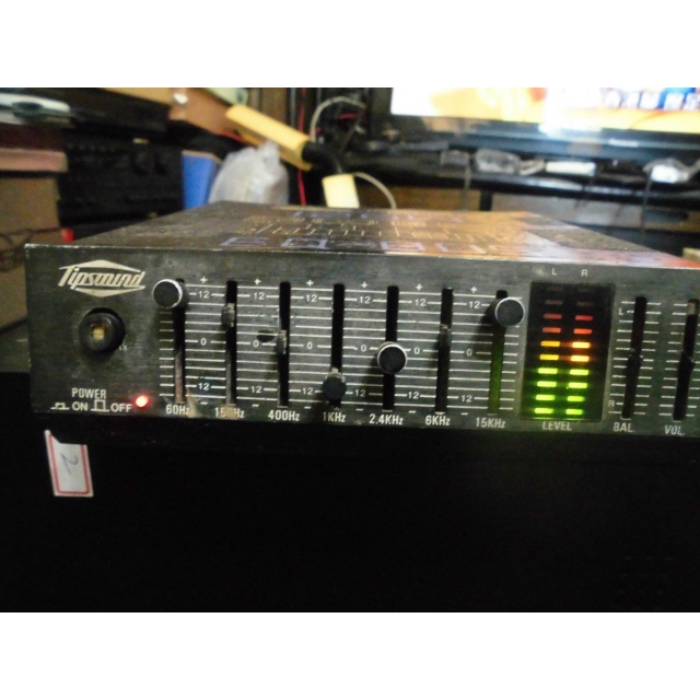 TIPSMURD 音響~EQ-805擴大機~7支EQ等化~120W~使用電壓AC110V
