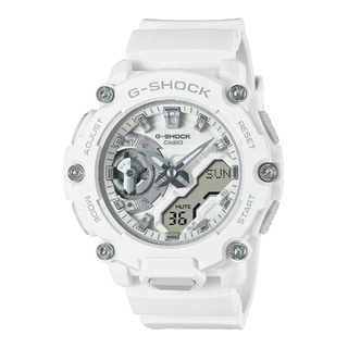 CASIO 卡西歐 G-SHOCK系列 戶外冒險雙顯手錶GMA-S2200M-7A / 白45.7mm