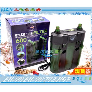 【魚店亂亂賣】UP雅柏D-EX-600(500L/H)外掛式過濾器(除油膜.自動排氣.電動吸水功能)小型電動過濾桶