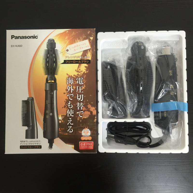 Panasonic 國際牌EH-KA60 梳子整髮器（國際電壓、海外國內兩用）現貨