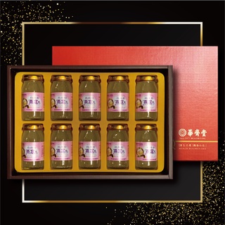 【專櫃名品】華齊堂-珍珠粉燕窩飲禮盒（60ml/10入/盒)