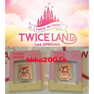 ★hkko2001a★TWICE TWICELAND 手機 指環扣(銀色) 現貨 iRing官方週邊1巡 演唱會