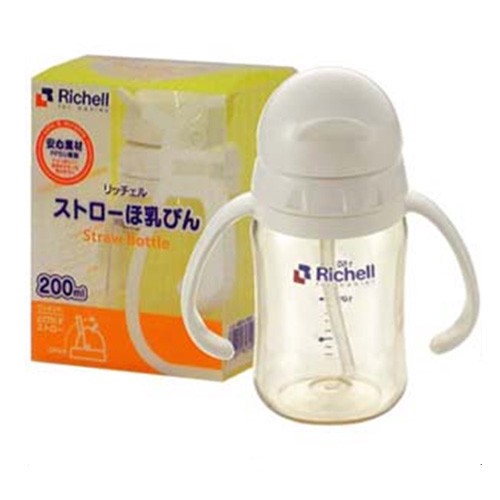 利其爾 Richell  PPSU吸管型奶瓶(200ml)