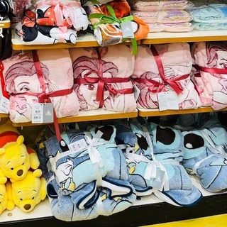 現貨❤️日本空運✈️東京迪士尼 美女與野獸 貝兒 史迪奇 睡美人 小飛象 毛毯 保暖毛毯 毯子 車上被 被子 蓋毯