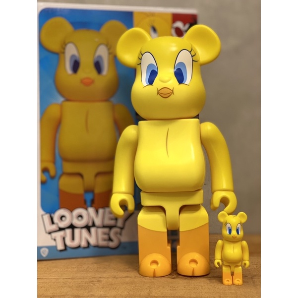 BE@RBRICK 崔弟 TWEETY 400%+100%