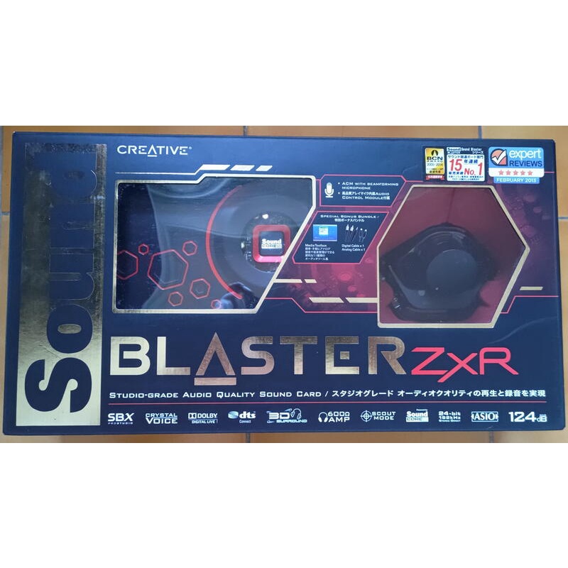 Creative Sound Blaster ZXR (創新未來 音效卡)