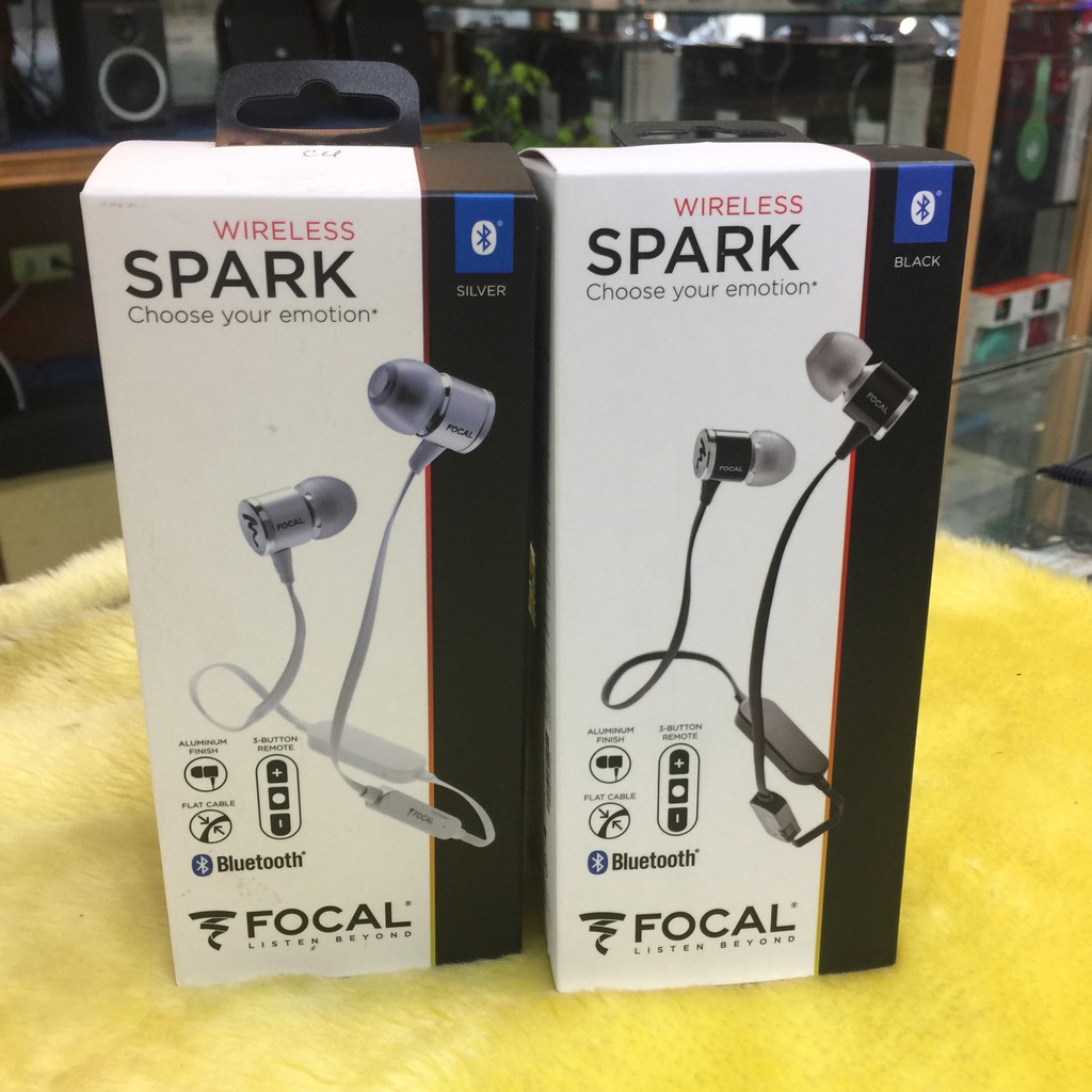 特價 送收納袋 音寶公司貨保固 Focal Spark Wireless 防纏扁平線 9.5mm動圈 無線藍牙入耳式耳機