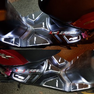 發光踏板 BWS X 大B LED踏板 迎賓燈踏板 導光踏板 3D發光腳踏板 YAMAHA 山葉機車 正鴻機車行