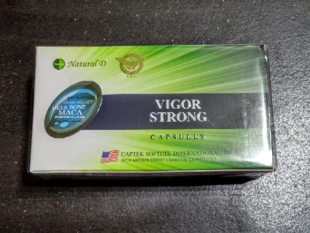 [E.I.G] 現貨快出 美國NaturalD虎威力帝王鹿茸 Natural-D VIGOR STROIVG CAPSU