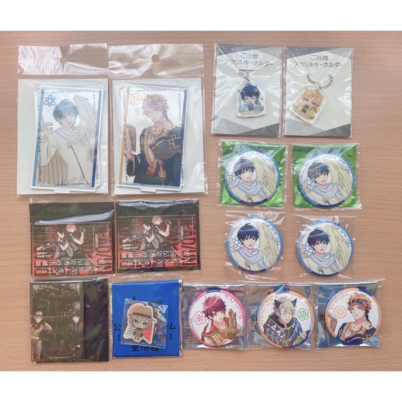 A3 A3 A3展壓克力立牌東京場限定吊飾方徽長徽圓徽徽章金屬吊飾紬天馬萬里十座咲也一成