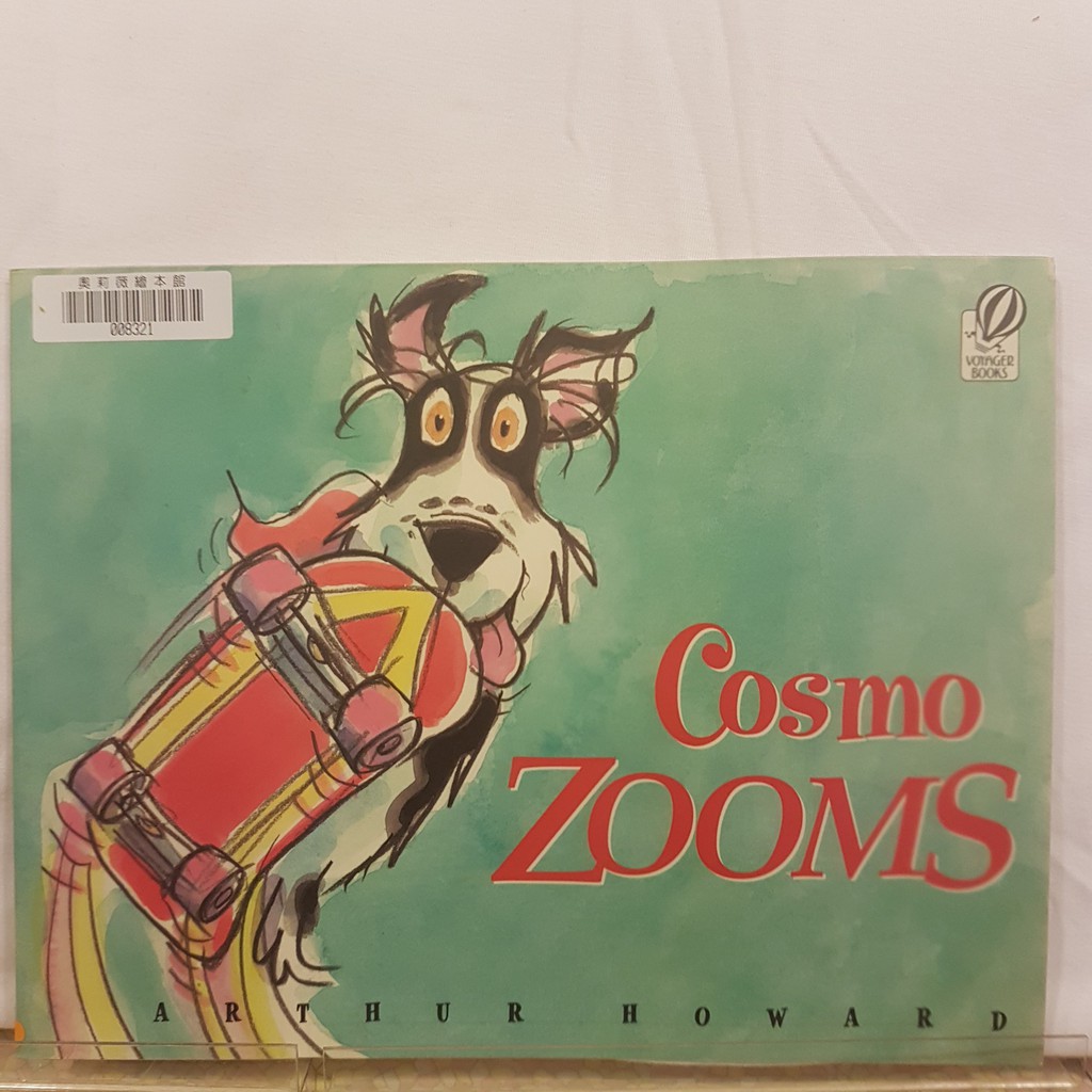 二手書📗英文繪本Cosmo Zooms//Arthur Howard//冒險、動作