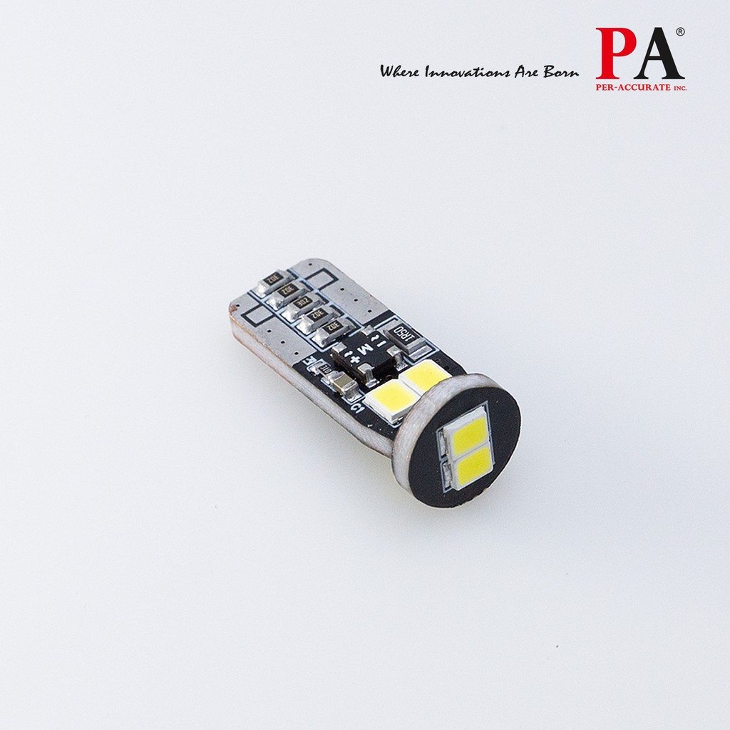 【PA LED】T10 2835 6晶 SMD LED 室內燈 化妝燈 腳踏燈 車門燈 行李箱燈 倒車燈