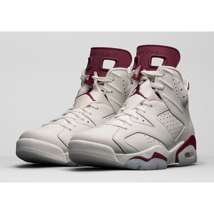 jordan 6s burgundy