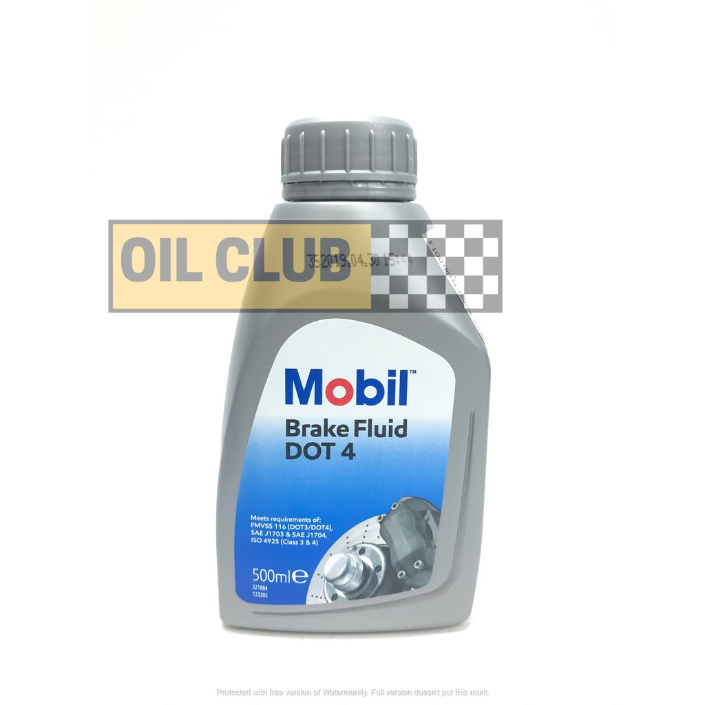油品部 mobil dot 4 剎車油 dot4 煞車油 4694 500ml | BeeCost