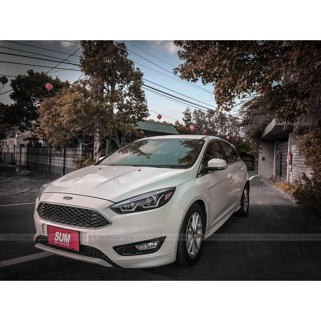 年份新cc數又小的車來了唷 16年focus 5門掀背車1 0白色 僅跑7萬而已唷 蝦皮購物