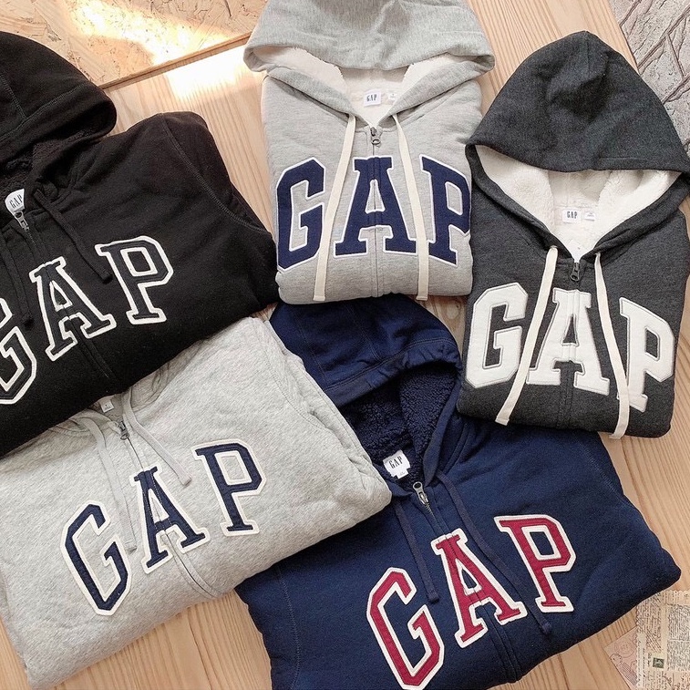 [B.U歐美專業代購]GAP 男版 女版 內裡羔羊毛 (厚款) 連帽外套 情侶裝 正品 現貨 代購