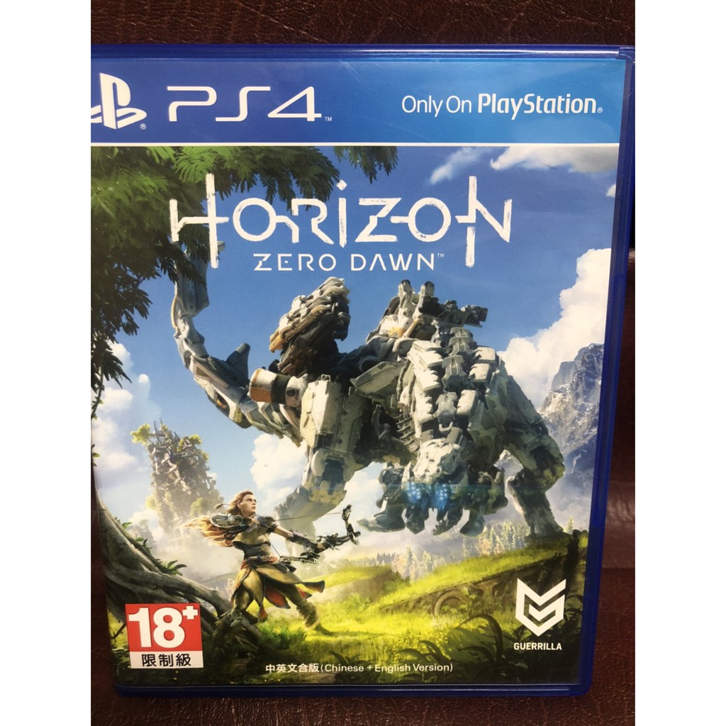 Horizon Zero Dawn English 地平線期待黎明中英文版二手ps4 遊戲 蝦皮購物