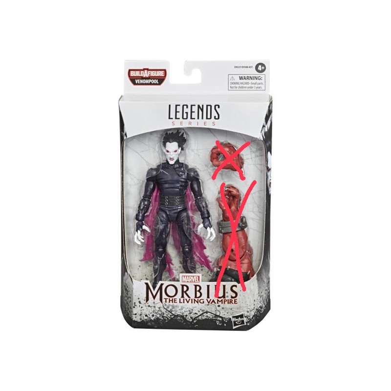 Marvel Legends 魔比斯 Morbius 猛毒死侍套  不含BAF 代理版全新 6吋