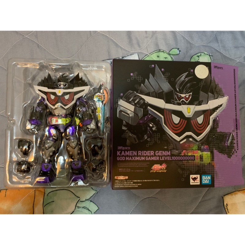 日版 已拆 Shf 假面騎士 Ex-aid 神極限 玩家 LV 1000000000 十億 s.h.figuarts
