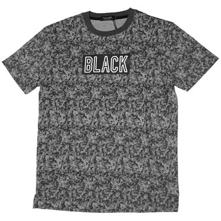 絕版日本黑標新品．BURBERRY BLACK LABEL 日本製 短袖T-SHIRT．短T．灰迷彩