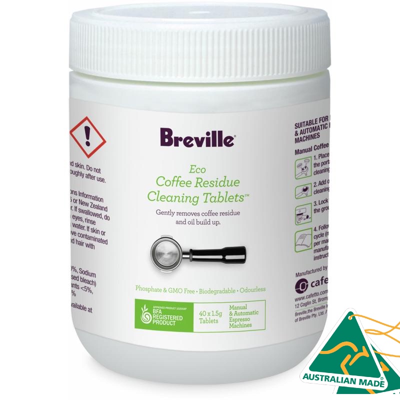 全新 台灣 現貨 Breville 義式咖啡機 環保清潔錠 40錠 半自動 自動 咖啡機清潔錠