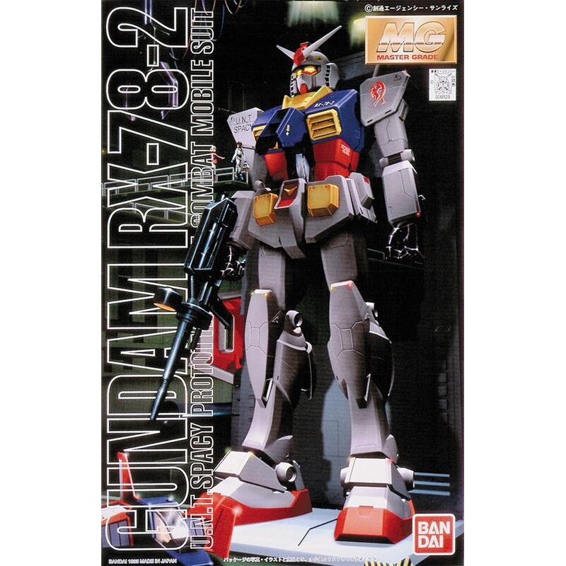 全新現貨 壓盒 萬代  MG 1/100 Gundam RX-78-2 1.0  rx78 初鋼 鋼彈