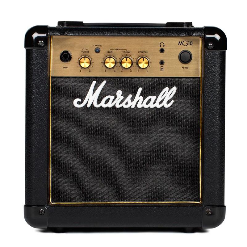 【鼓吉音樂】Marshall 電吉他音箱 吉他音箱 MG10  MG15 Gold 經典金色面板