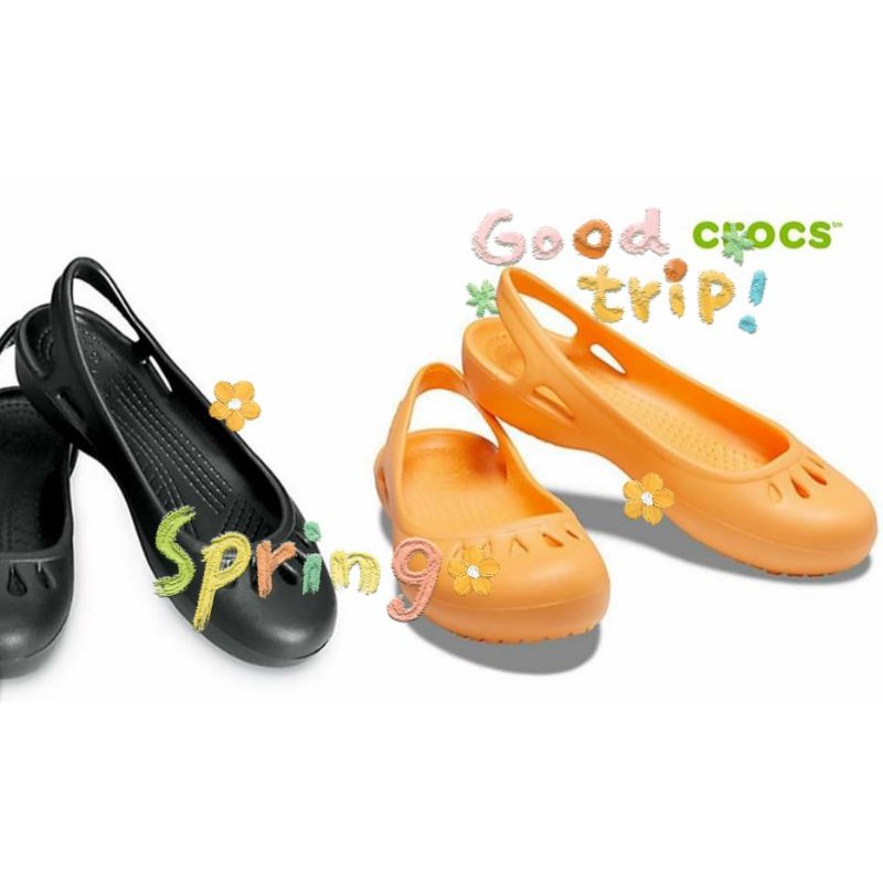 Crocs 卡駱馳 經典款 平底鞋  基本款  防水鞋  （黑色） 正品