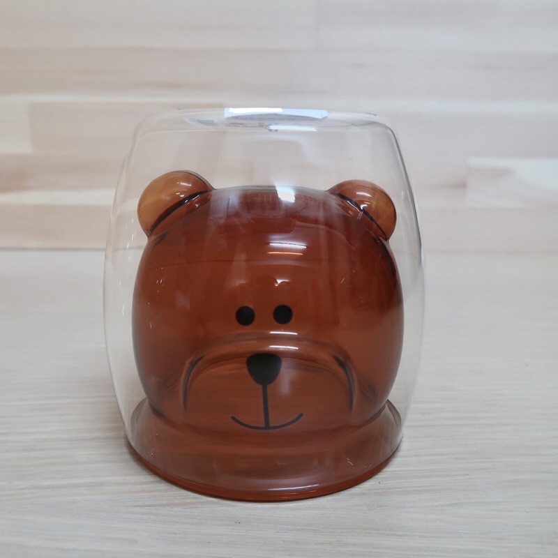 星巴克 Bearista 雙層玻璃杯 琥珀色 250ml