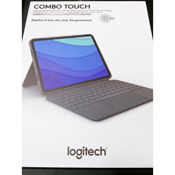 logitech COMBO TOUCH iPad Pro 11" 注音版 - 灰 |全新商品|