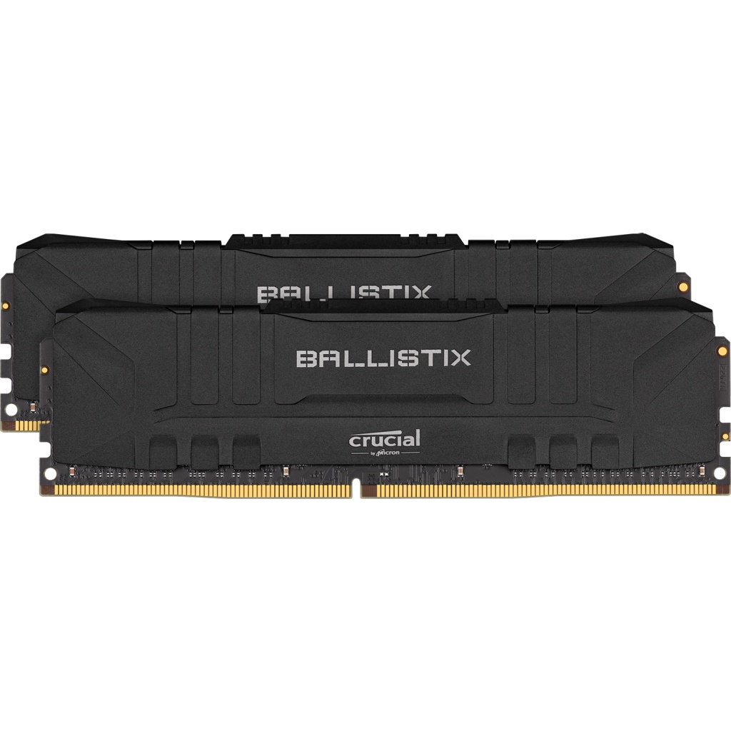 全新 美光 Crucial Ballistix DDR4 3200 16GB 8Gx2 桌上型記憶體 黑色 可刷卡