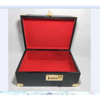 珠寶盒 - 高級 MUN 木製郵票盒,帶鍵盤類型 1 - 真實照片 - 質量精美